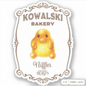 Kowalski Bakery - Niffler Sticker (Voorkant)