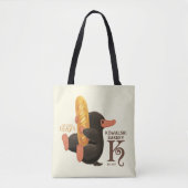 Kowalski Bakery - Niffler With Bread Tote Bag (Voorkant)