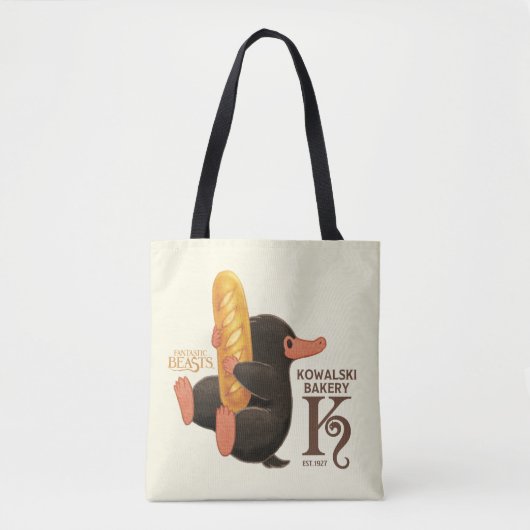 Kowalski Bakery - Niffler With Bread Tote Bag (Voorkant)