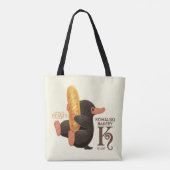 Kowalski Bakery - Niffler With Bread Tote Bag (Achterkant)