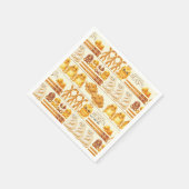 Kowalski Bakery Rows of Treats Pattern Servet (Hoek)