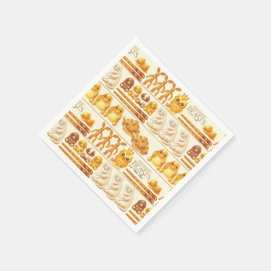 Kowalski Bakery Rows of Treats Pattern Servet (Hoek)