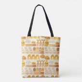Kowalski Bakery Rows of Treats Pattern Tote Bag (Achterkant)