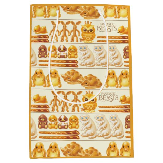 Kowalski Bakery Rows of Treds Pattern Medium Cadeauzakje (Voorkant)