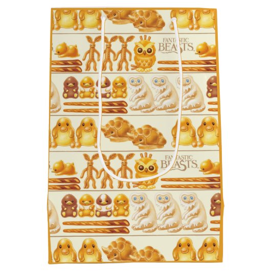 Kowalski Bakery Rows of Treds Pattern Medium Cadeauzakje (Achterkant)