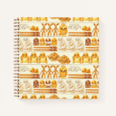 Kowalski Bakery Rows of Treds Pattern Notitieboek (Voorkant)