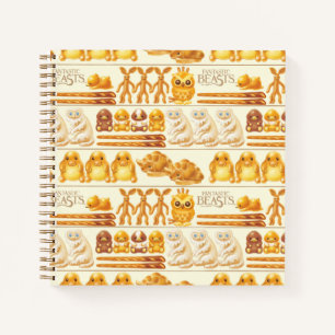 Kowalski Bakery Rows of Treds Pattern Notitieboek