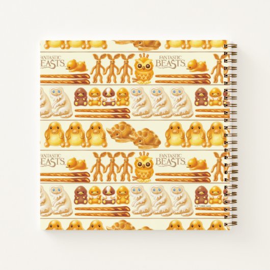 Kowalski Bakery Rows of Treds Pattern Notitieboek (Achterkant)