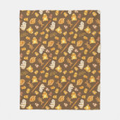 Kowalski Bakery Toss Pattern Fleece Deken (Voorkant)