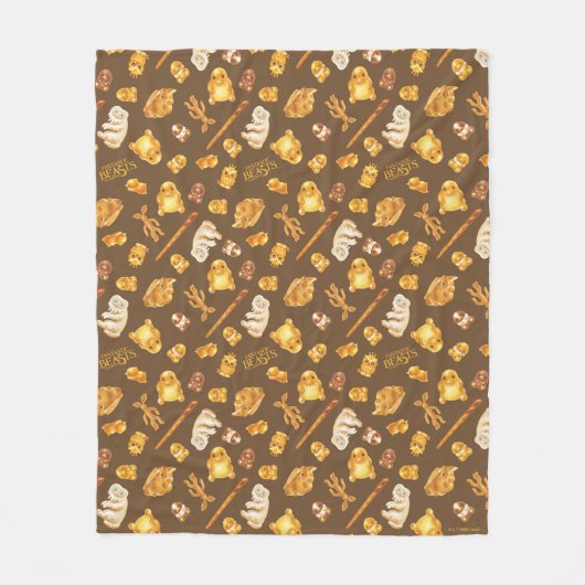 Kowalski Bakery Toss Pattern Fleece Deken (Voorkant)