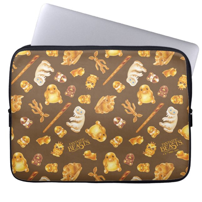 Kowalski Bakery Toss Pattern Laptop Sleeve (Voorkant)