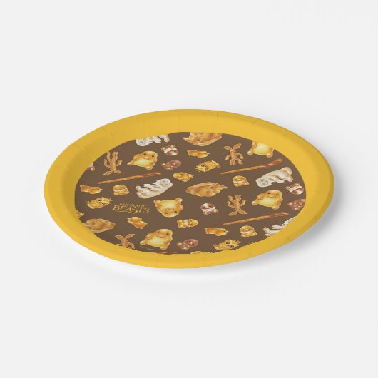 Kowalski Bakery Toss Pattern Papieren Bordje (Gekanteld)