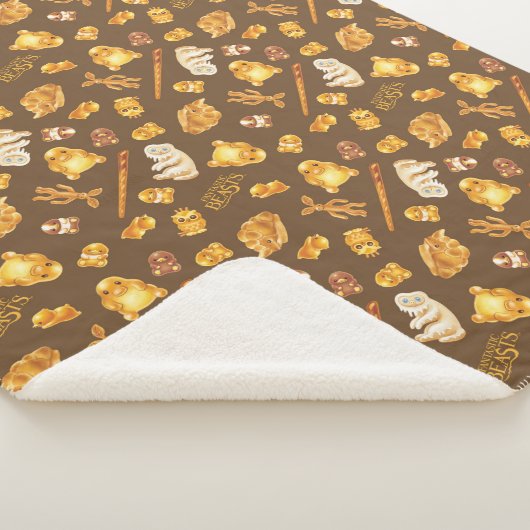 Kowalski Bakery Toss Pattern Sherpa Deken (3/4)