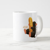 Kowalski bakkerij - niffler met brood grote koffiekop (Voorkant rechts)