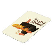 Kowalski bakkerij - niffler met brood magneet (Linkerzijde)