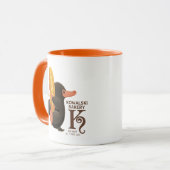 Kowalski bakkerij - niffler met brood mok (Voorkant links)