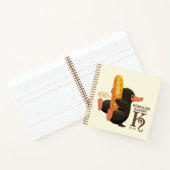 Kowalski bakkerij - niffler met brood notitieboek (Binnen)