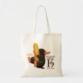 Kowalski bakkerij - niffler met brood tote bag (Voorkant)