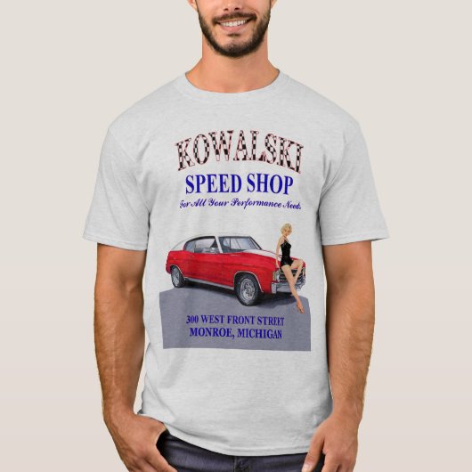 Kowalski Speed Shop Shirt (Voorkant)