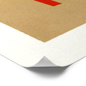 Kowhai in Blossom - Nieuw-Zeelandse Vintage Poster (Hoek)