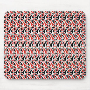 Kowhaiwhai Mangopare Maori Tribal Patroon Muismat