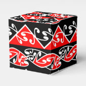 Kowhaiwhai Traditional Maori Koru Pattern Bedankdoosjes (Voorkant Zijde)