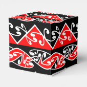Kowhaiwhai Traditional Maori Koru Pattern Bedankdoosjes (Achterkant)
