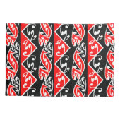 Kowhaiwhai Traditional Maori Koru Pattern Kussensloop (Achterkant)