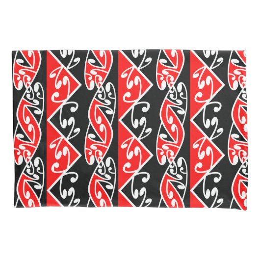 Kowhaiwhai Traditional Maori Koru Pattern Kussensloop (Voorkant)