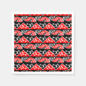 Kowhaiwhai Traditional Maori Koru Pattern Servet (Voorkant)