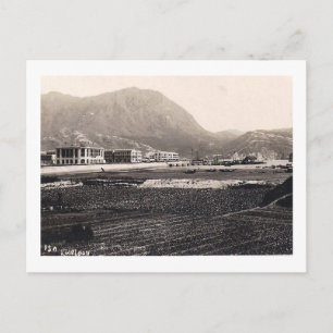 Kowloon Boten in de Vintage van Hong Kong Briefkaart