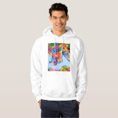 Kowloon Hong Kong City Map Hoodie (Voorkant volledig)