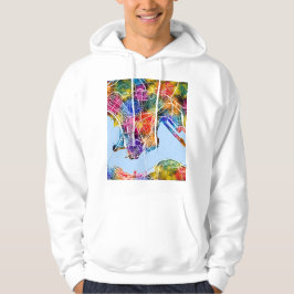 Kowloon Hongkong Stadkaart Hoodie