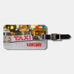 Kowloon Taxi in Urban Hong Kong Bagagelabel