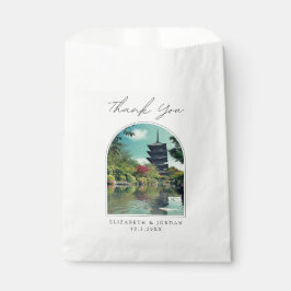 Koyoto Bruiloft Dank u Foto Favor Bag Bedankzakje