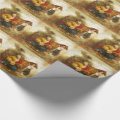 Kozak Cossack Mamai Ukraine Gift Wrap Cadeaupapier (Hoek)