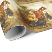 Kozak Cossack Mamai Ukraine Gift Wrap Cadeaupapier (Rol Hoek)