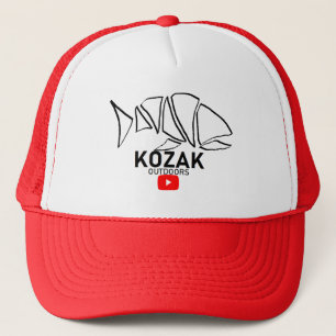 Kozak Outdors - "De oorspronkelijke" logo ballcap Trucker Pet