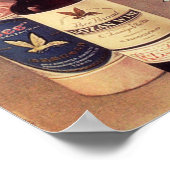 KOZAN WINE GIRL  Japanse reclame Poster (Hoek)