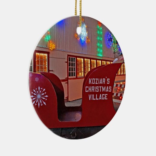 Kozier Christmas Village Ornament (Rechts)