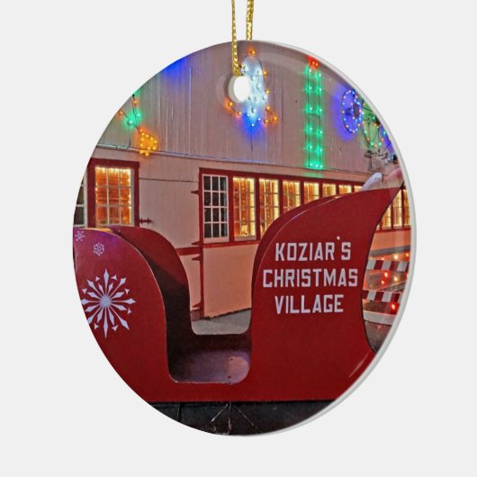 Kozier Christmas Village Ornament (Links)