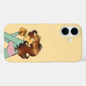 Kozige Ochtendkoffie Stemming Kunst Case-Mate iPhone Case (Achterkant (horizontaal))