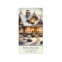Kozijnlijke kerstcottage retouradres mailing