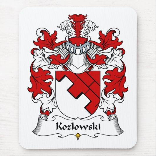 Kozlowski Family Crest Muismat (Voorkant)