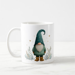 Kozmische Noordse Kerstkabouter Winter Koffiemok