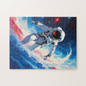 Kozmos surfen puzzel (Horizontaal)