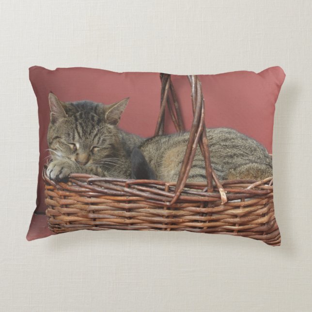 Kozy Kat Pillow Accent Kussen (Achterkant)