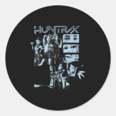 Kp Demon Hunters Halloween Huntrix A Battle For Th Ronde Sticker (Voorkant)
