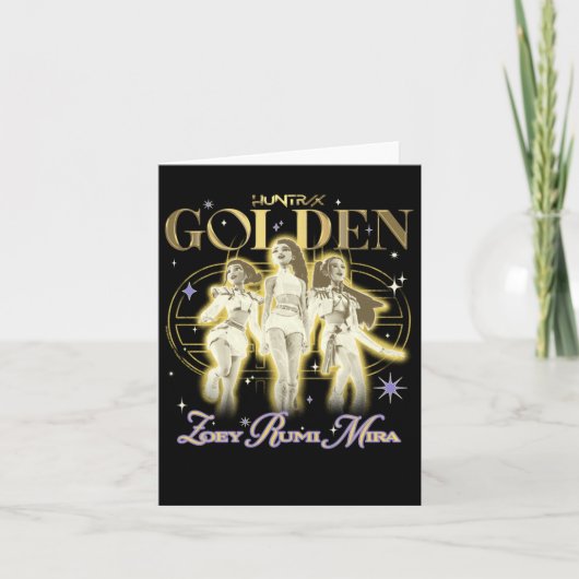 Kp Demon Hunters Halloween Huntrix Golden Trio Ste Kaart (Voorkant)