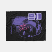 Kp Demon Hunters Halloween Huntrix Rumi Demon Mark Fleece Deken (Voorkant (Horizontaal))